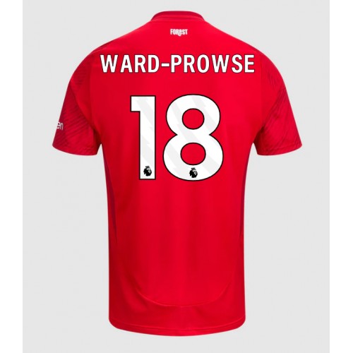 Fotbalové Dres Nottingham Forest James Ward-Prowse #18 Domácí 2024-25 Krátký Rukáv